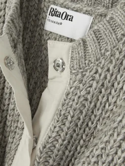 Discount „Rita Ora“ Strickweste Damen Pullover Und Cardigans