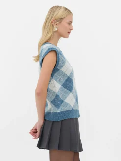 Clearance „Rita Ora“ Strickweste Mit Argylemuster Damen Pullover Und Cardigans