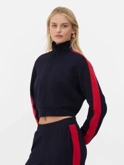 Discount „Rita Ora“ Sweatshirt Mit Trichterkragen Und Reißverschluss Damen Hoodies Und Sweatshirts