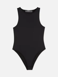 Online Ärmelloser Bodysuit Mit Rundhalsausschnitt Damen Tops Und T-Shirts