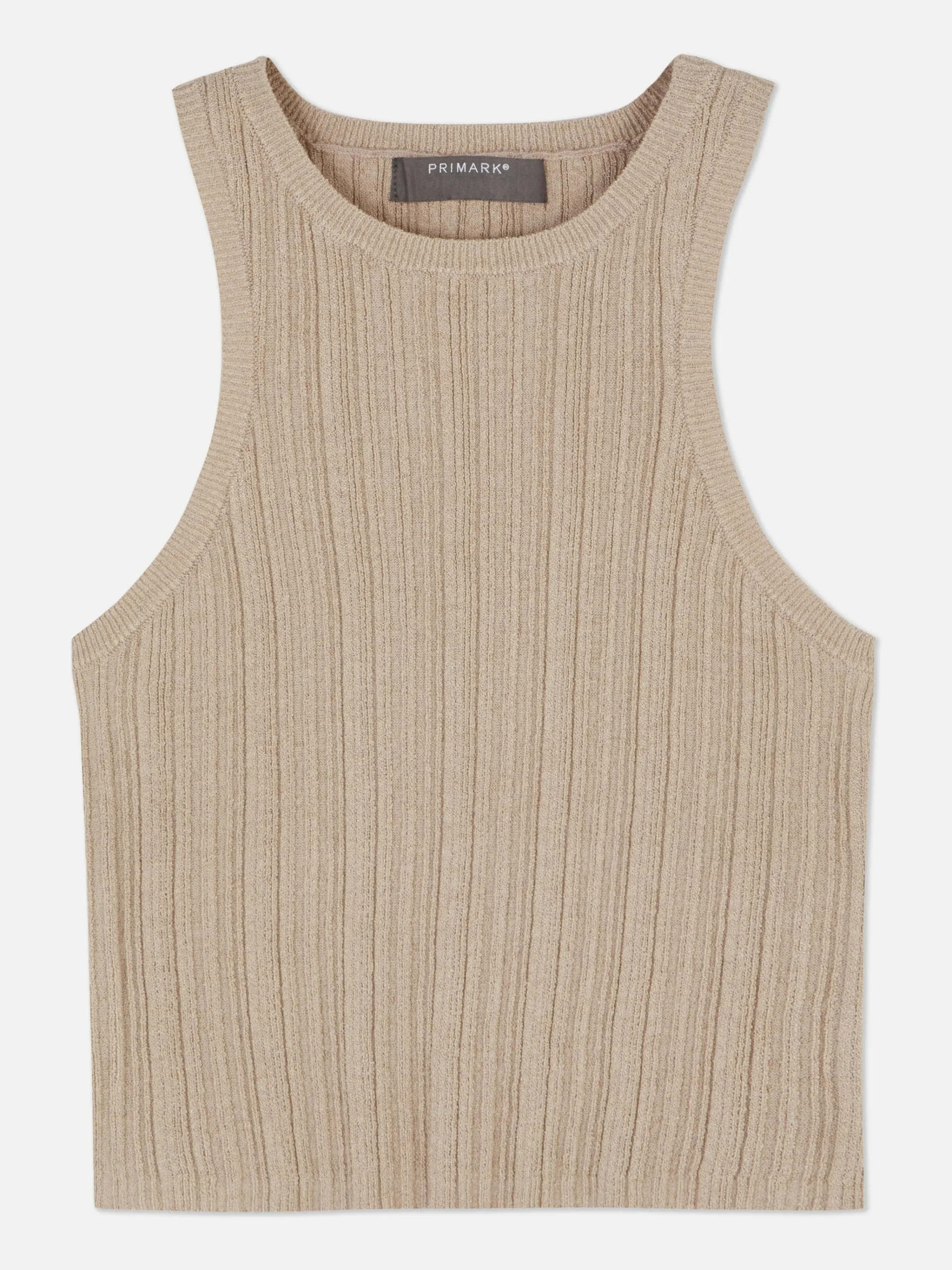 Clearance Ärmelloses, Geripptes Racerback-Top Damen Tops Und T-Shirts