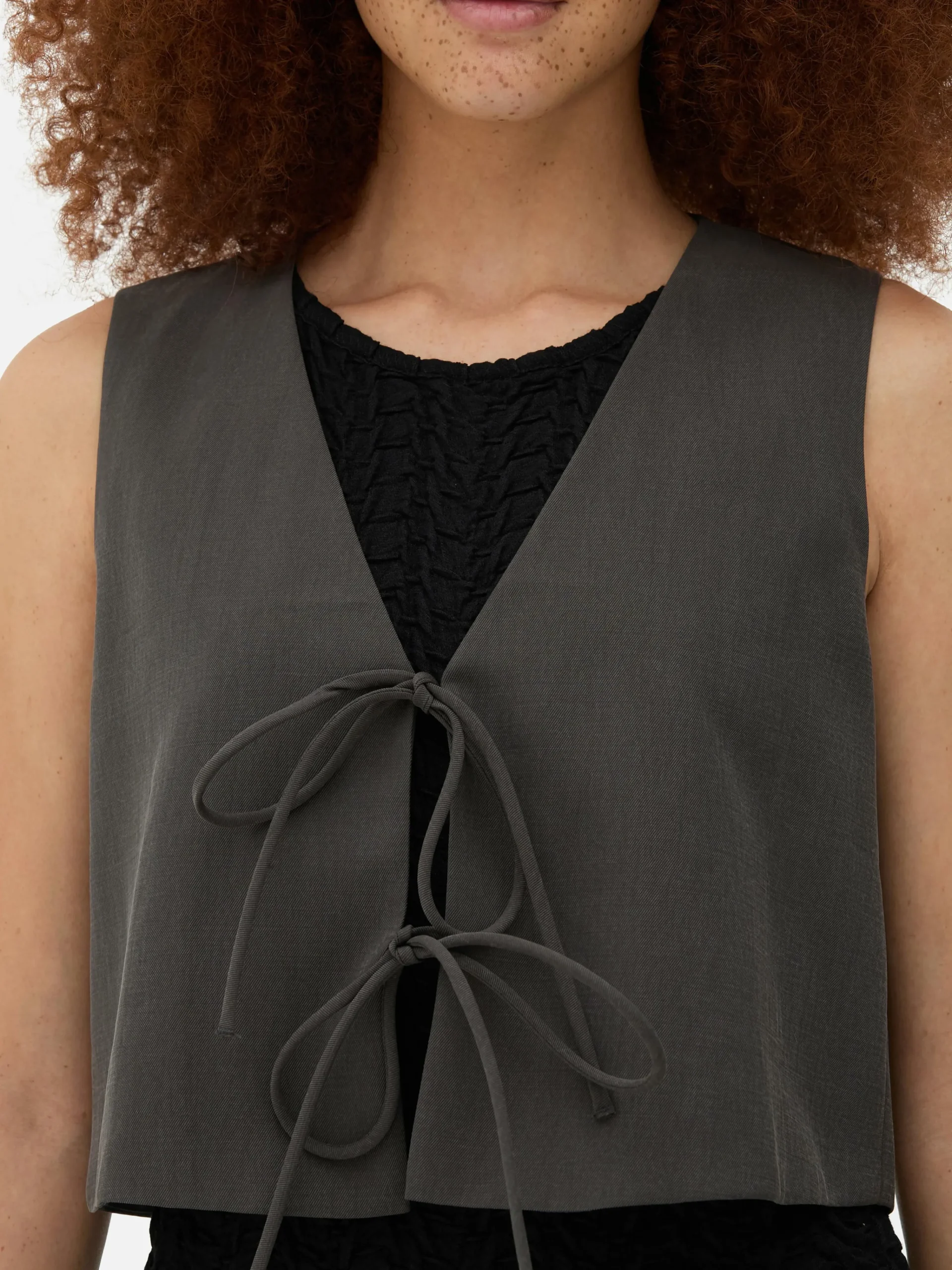 New Ärmelloses Top Zum Binden Damen Tops Und T-Shirts