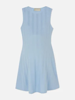 Clearance Ärmelloses Umstands-Minikleid Damen Kleider