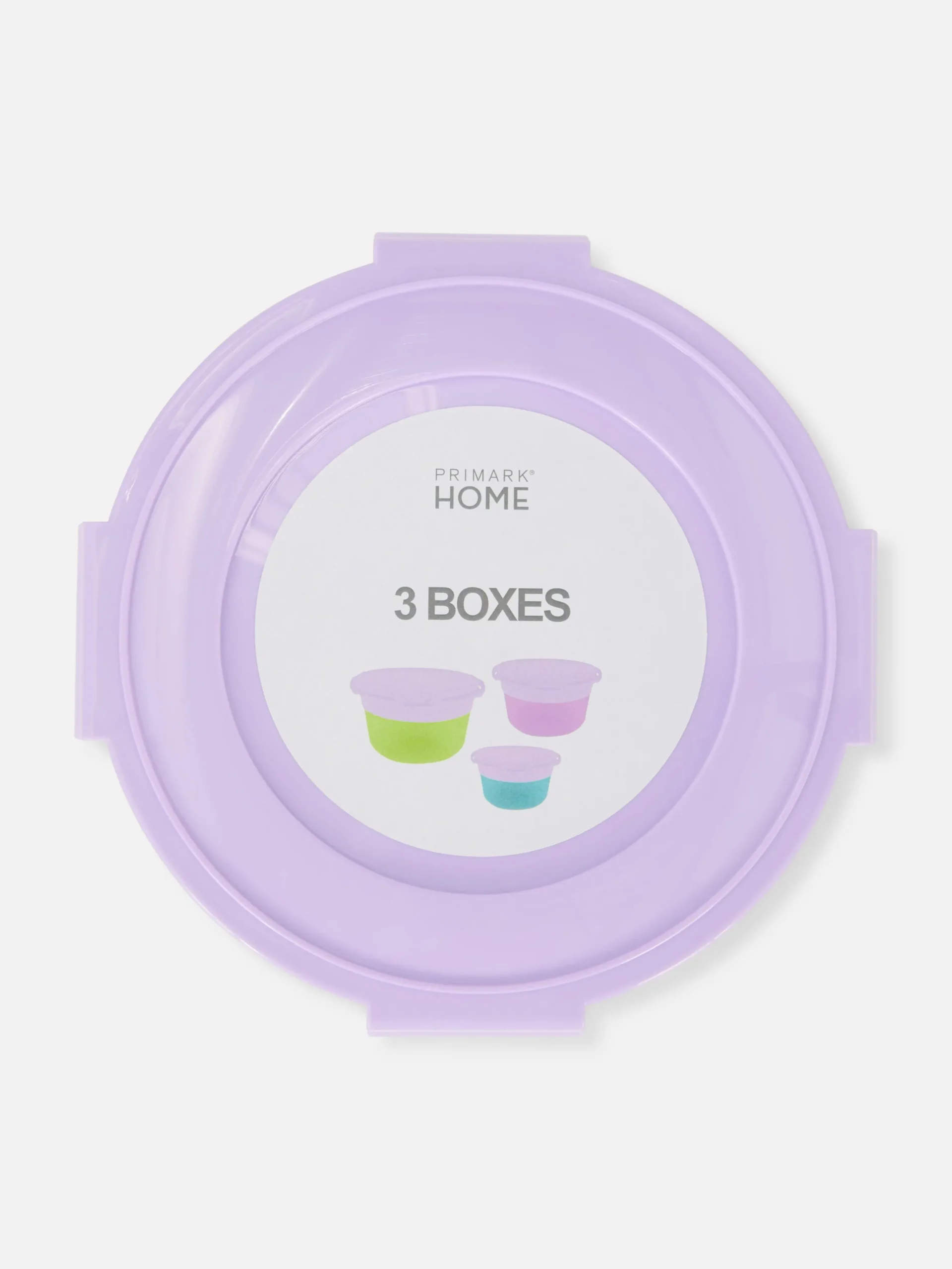 Discount Runde Snack-Dosen, 3er-Pack Koch- Und Backutensilien