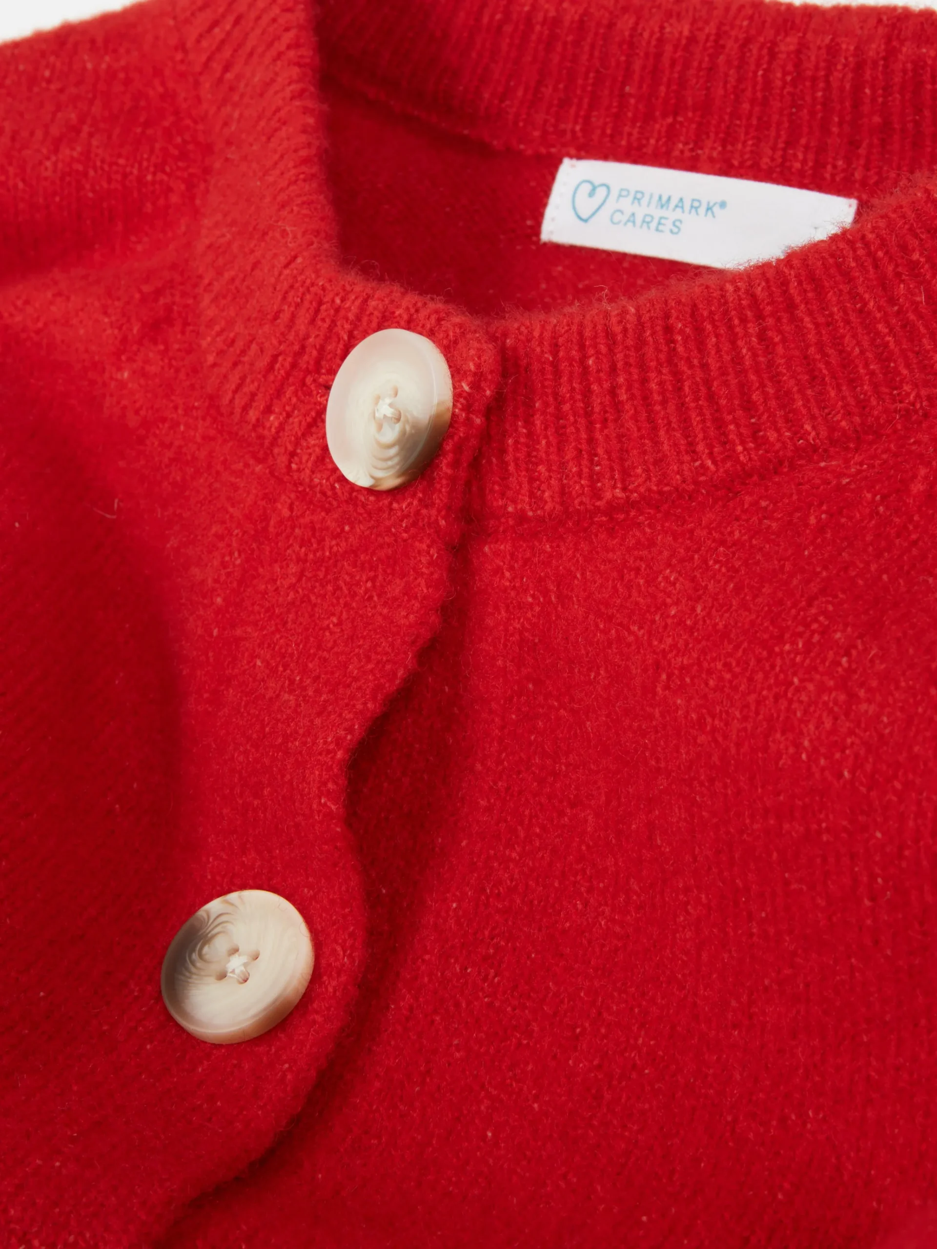 Rundhals-Cardigan Mit Knopfleiste Damen Pullover Und Cardigans