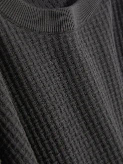 Clearance Rundhalspullover Mit Korbstruktur Herren Pullover Und Cardigans