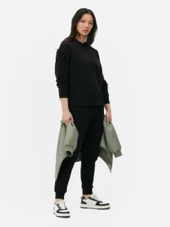 Online Rundhals-Sweatshirt Damen Loungewear|Hoodies Und Sweatshirts