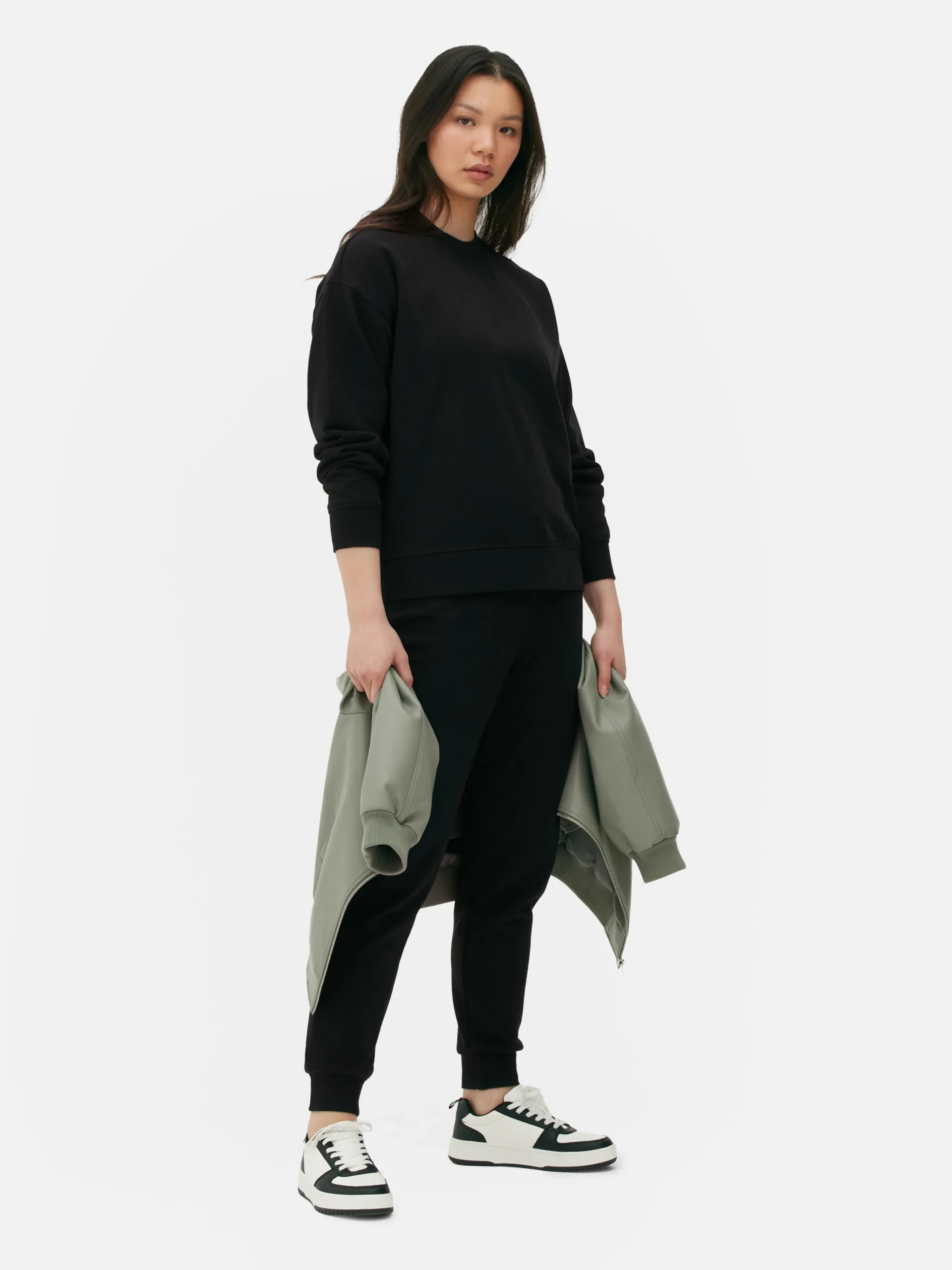 Online Rundhals-Sweatshirt Damen Loungewear|Hoodies Und Sweatshirts