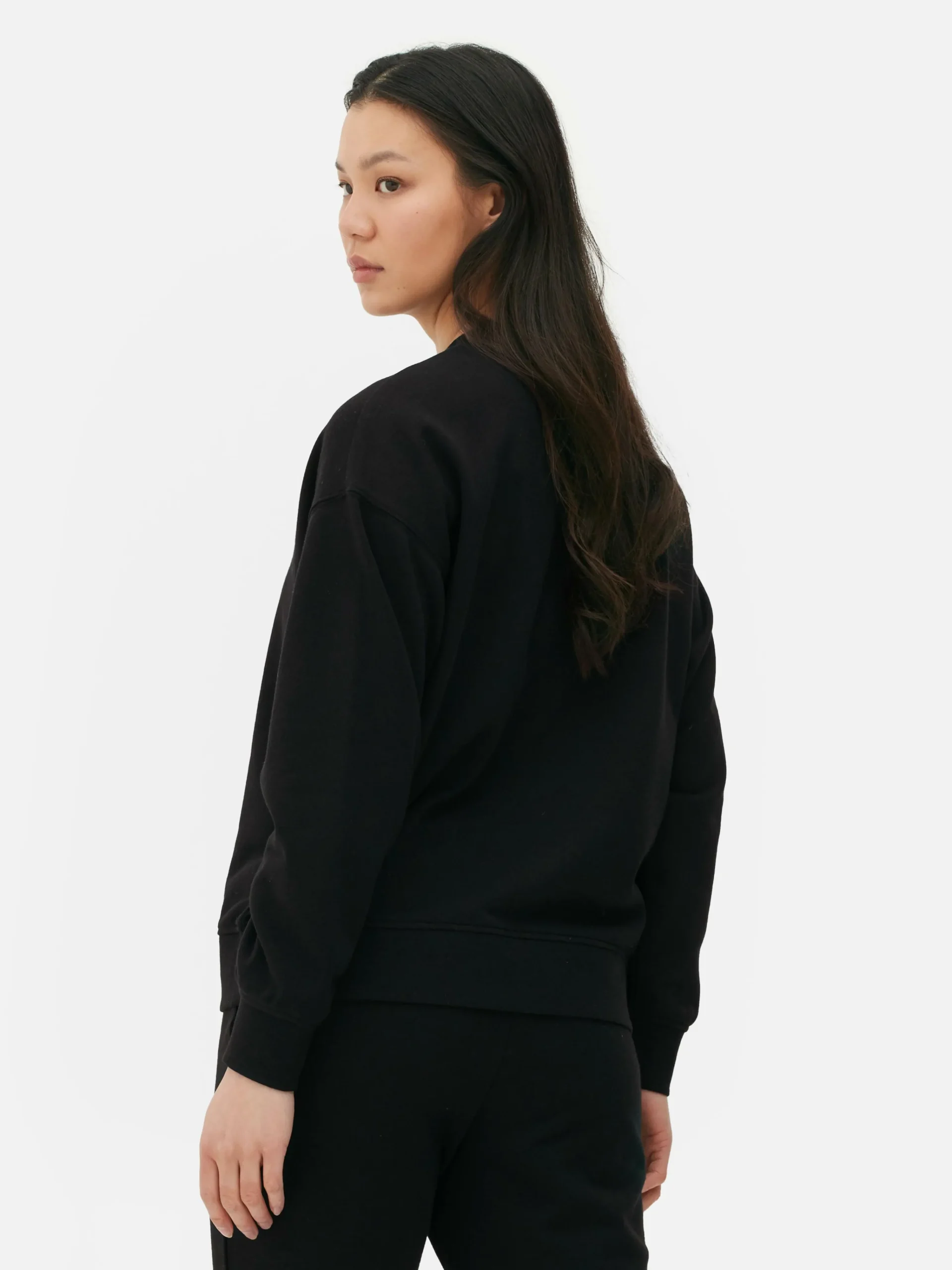 Online Rundhals-Sweatshirt Damen Loungewear|Hoodies Und Sweatshirts