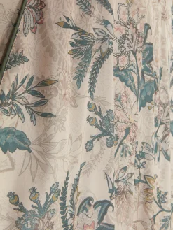 Outlet Satin-Schlafanzughose Mit Blumenmuster Damen Schlafanzughosen