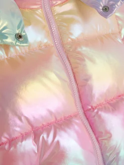 Discount Schimmernde Pufferjacke Im Ombré-Look Kinder Jacken Und Mäntel