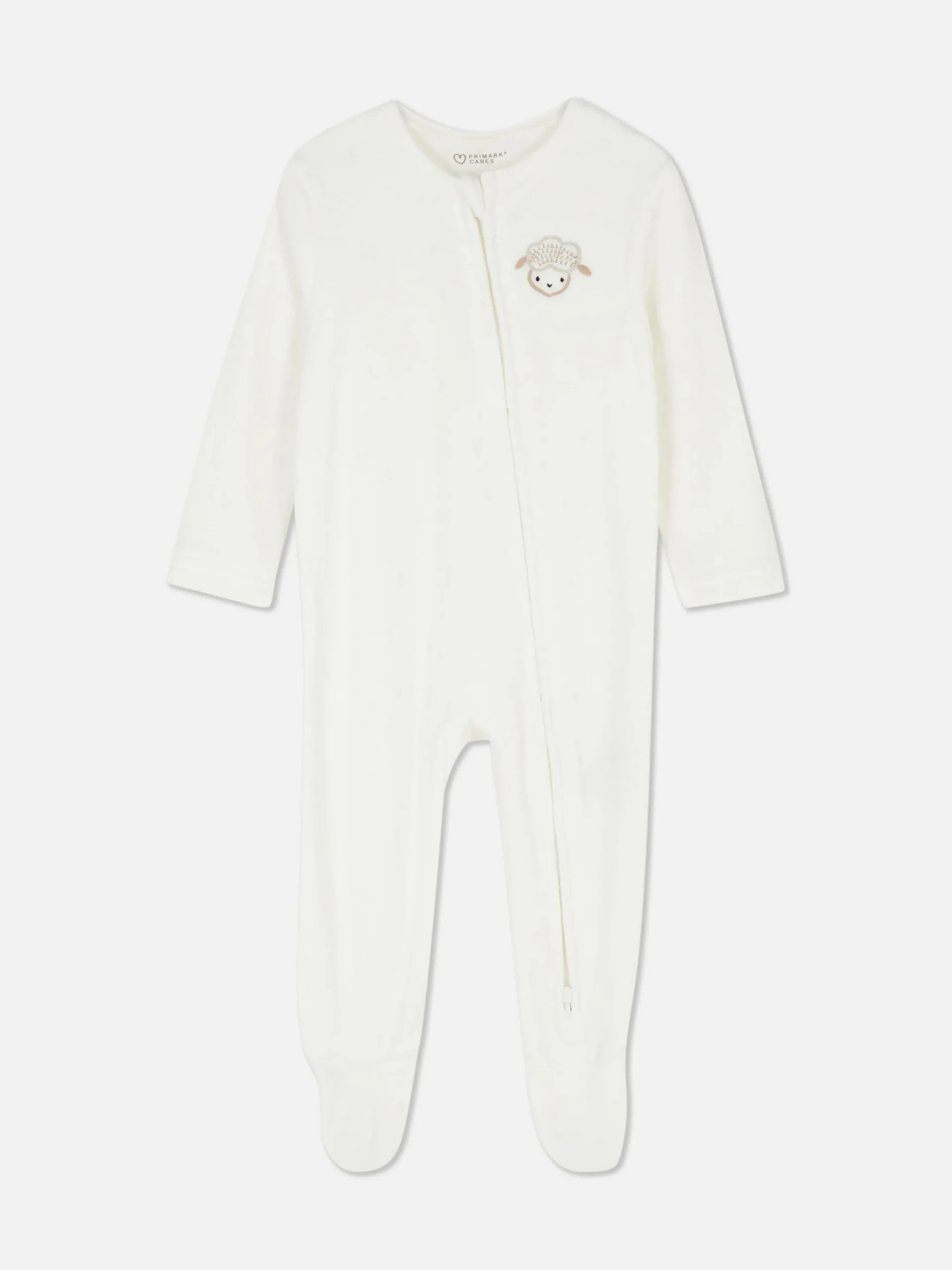 Schlafanzug Aus Velours Mit Schafmotiv Babygirls Und Strampler