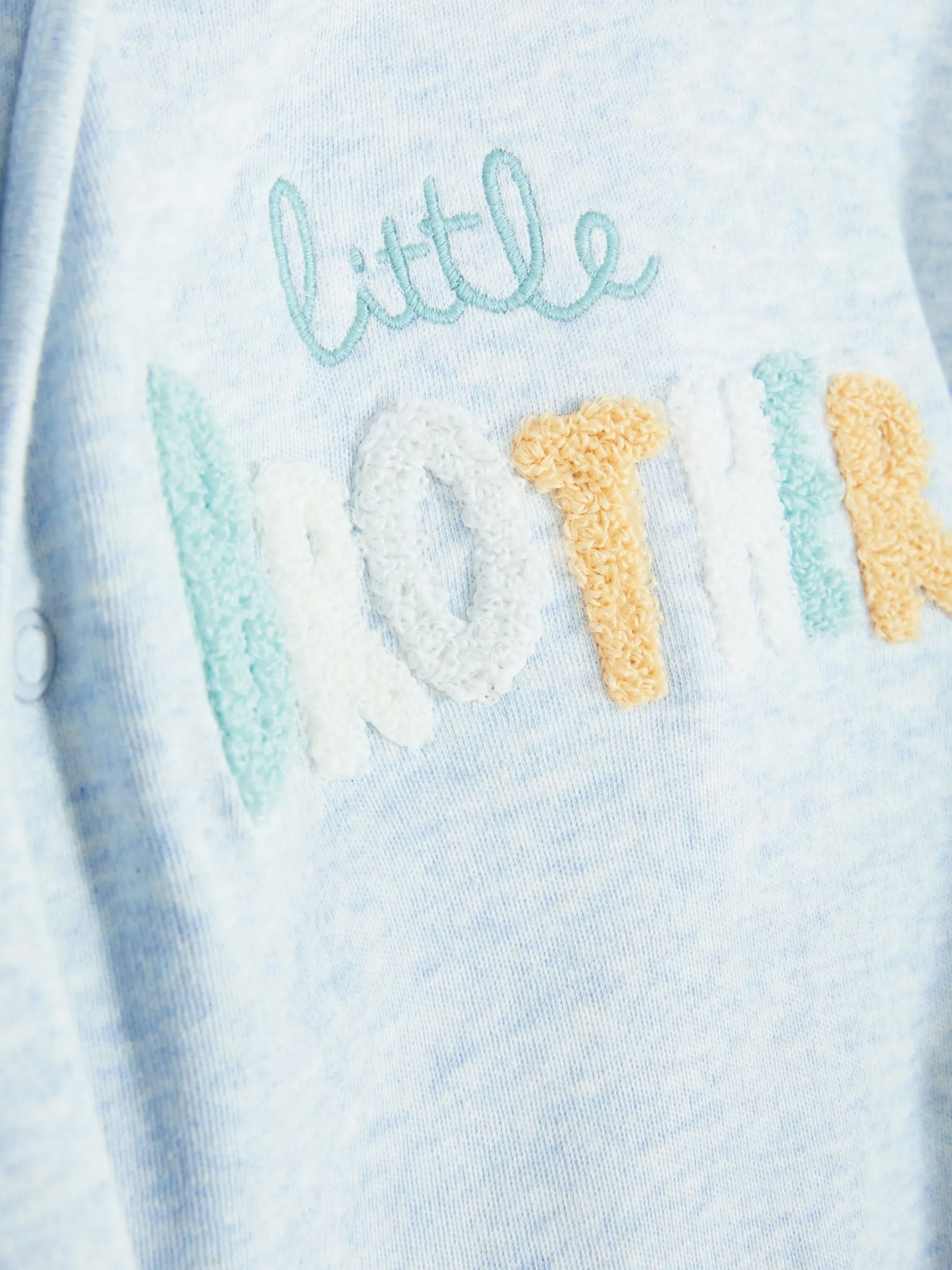 Outlet Schlafanzug Mit „Little Brother“-Stickerei Babygirls Und Strampler
