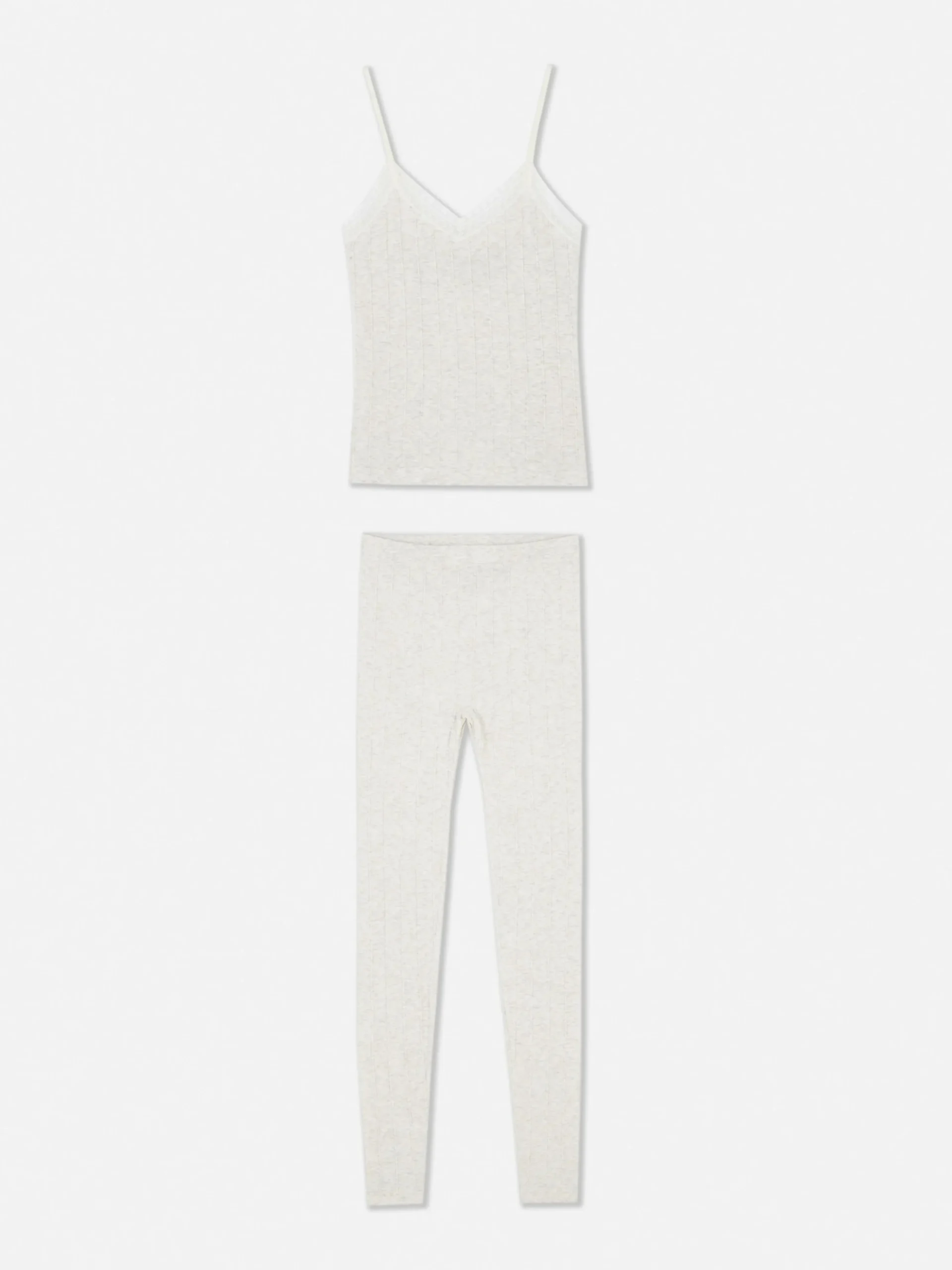 Hot Schlafanzug Mit Trägertop Und Leggings Damen Schlafanzüge