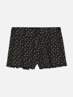 Sale Schlafanzugshorts Aus Jersey Damen Schlafanzughosen