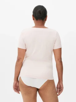 Best Schlafanzugtop Mit U-Ausschnitt Für Die Wechseljahre Damen Schlafanzugoberteile