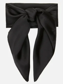 Online Schlichtes Halstuch Aus Satin Damen Mützen, Handschuhe Und Schals