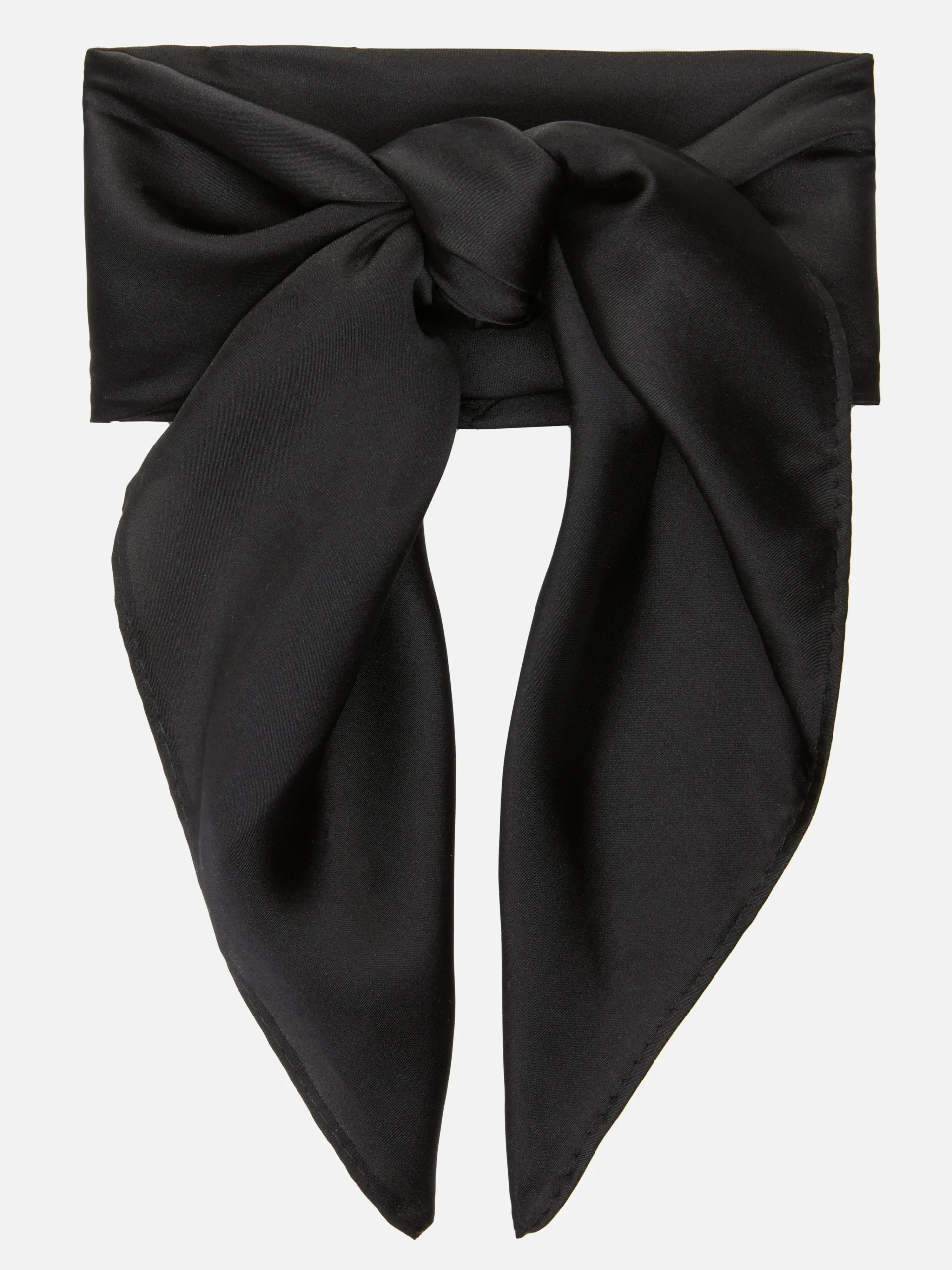 Online Schlichtes Halstuch Aus Satin Damen Mützen, Handschuhe Und Schals