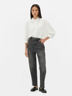 Online Schmal Geschnittene Jeans Mit Geradem Bein Damen Denim|Jeans