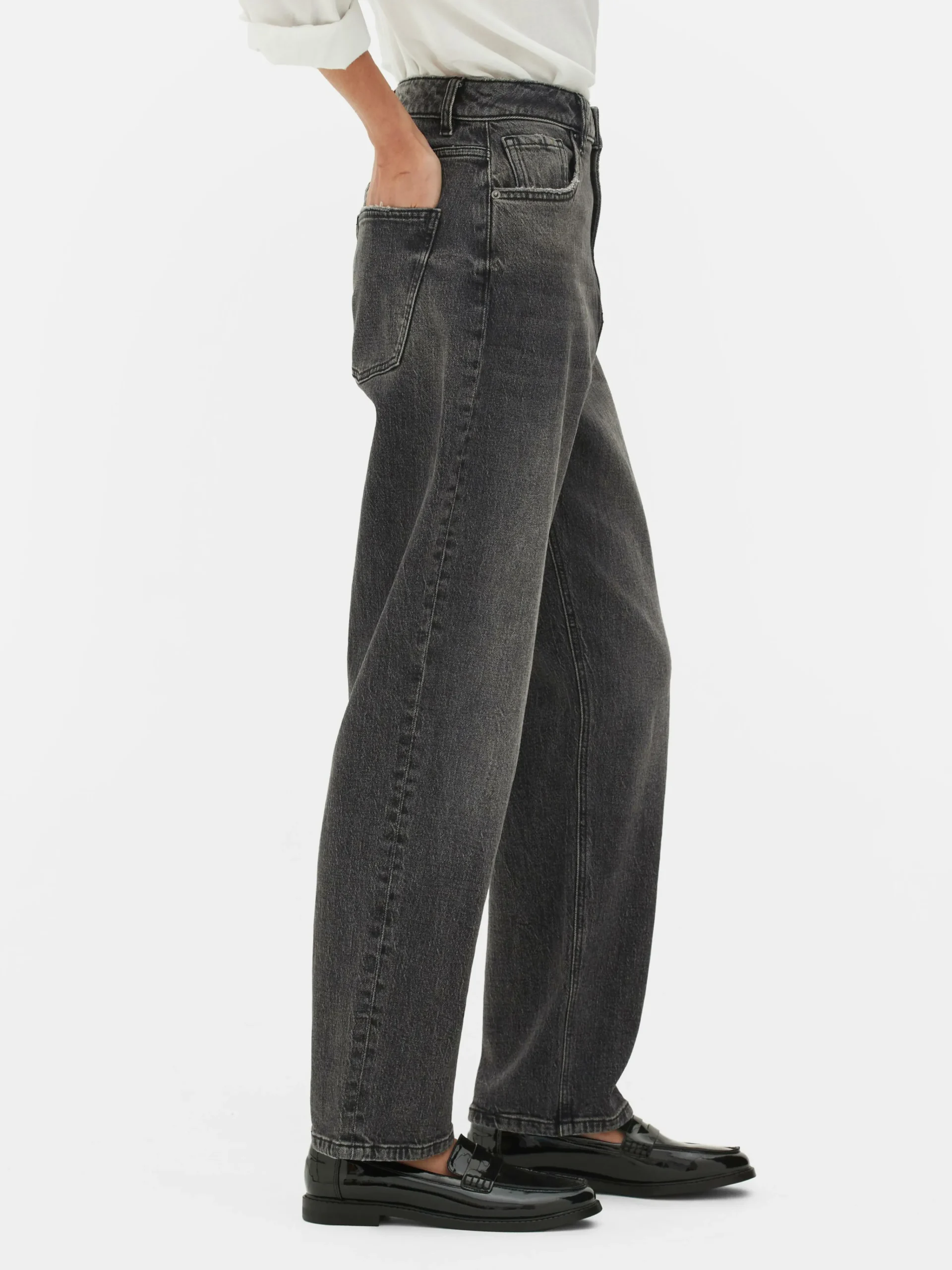 Online Schmal Geschnittene Jeans Mit Geradem Bein Damen Denim|Jeans