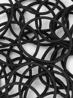 Outlet Schmale Haargummis, 60er-Pack Damen Haarschmuck