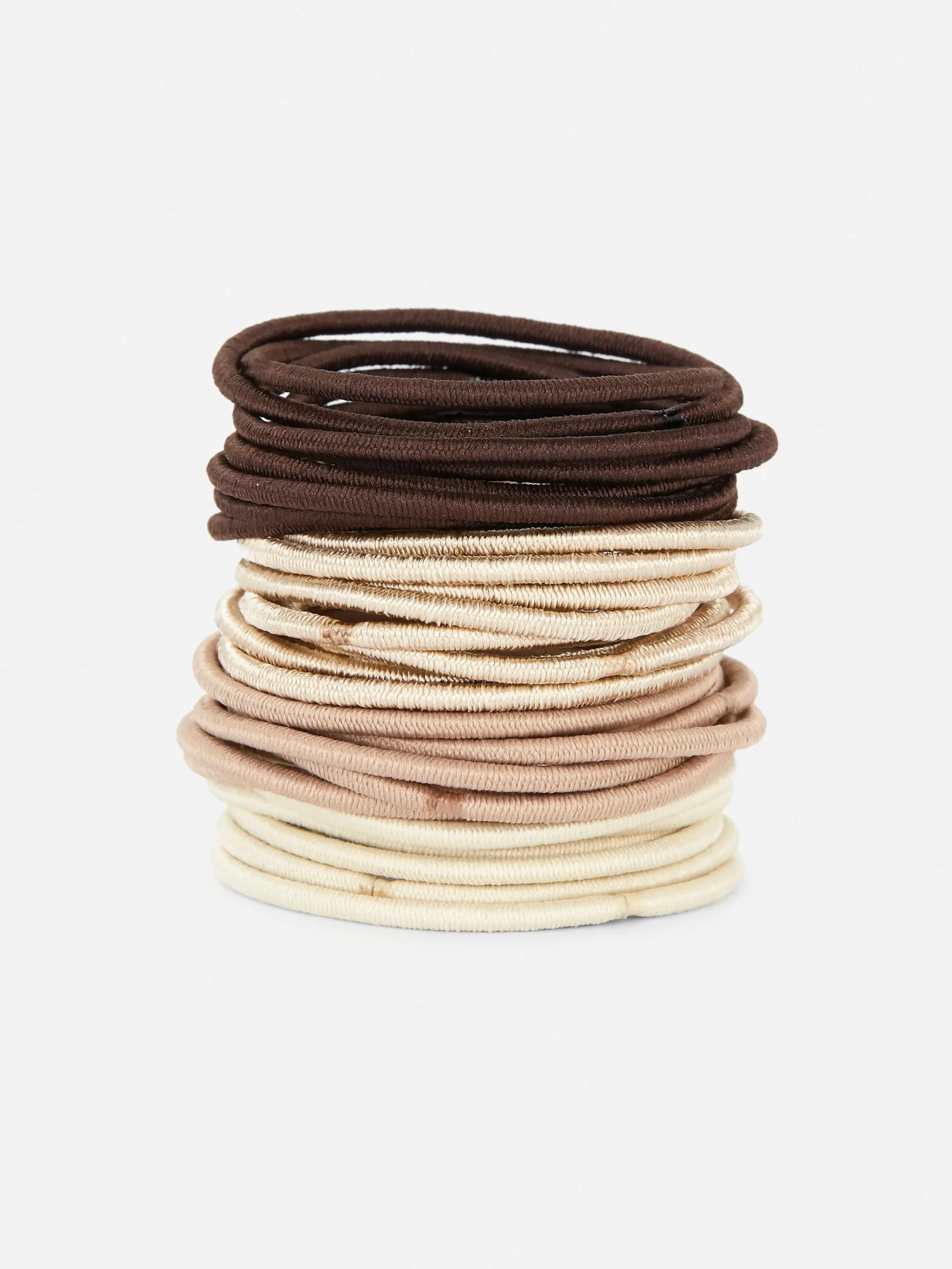 New Schmale Haargummis, 60er-Pack Damen Haarschmuck