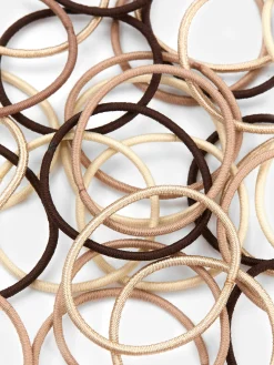 New Schmale Haargummis, 60er-Pack Damen Haarschmuck