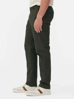 Clearance Schmale Stretch-Chinohose Herren Hosen