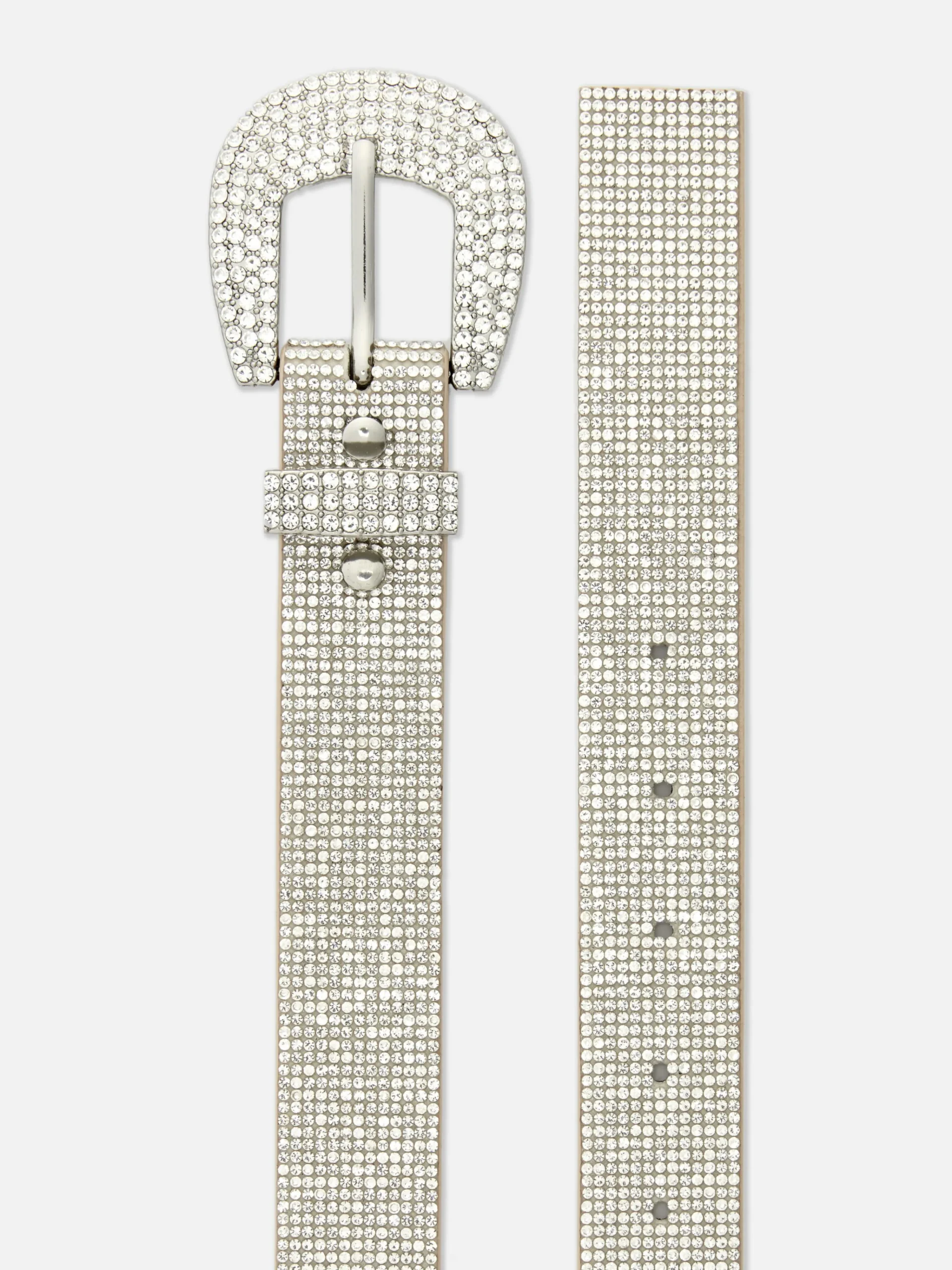 Schnallengürtel Mit Strass Damen Gürtel