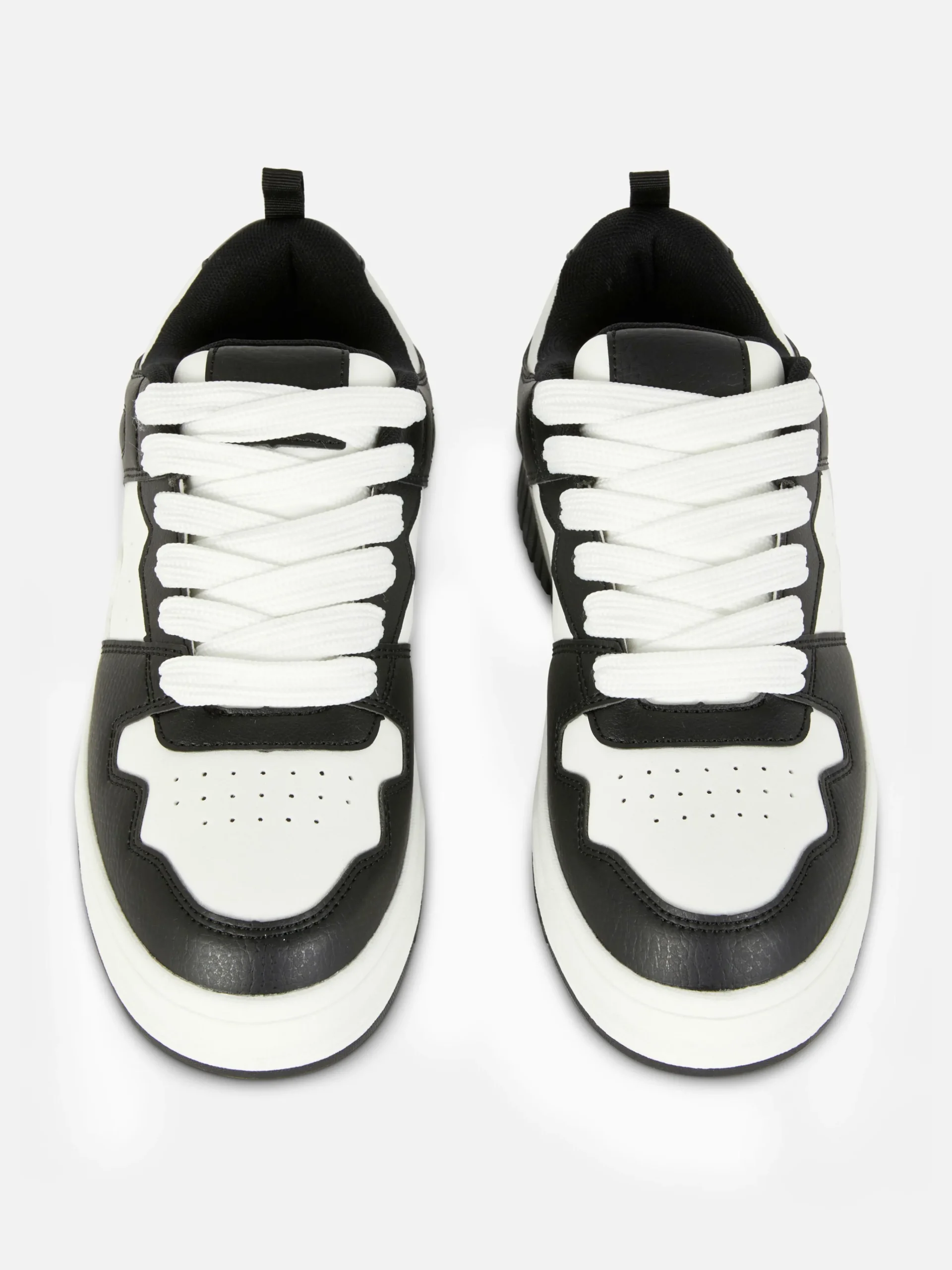 Sale Schnürsneaker Mit Kontrasteinsätzen Damen Sneakers