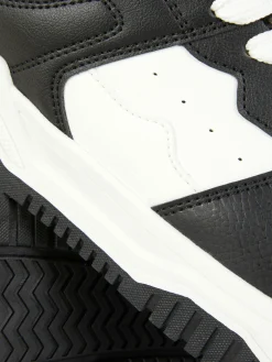 Sale Schnürsneaker Mit Kontrasteinsätzen Damen Sneakers