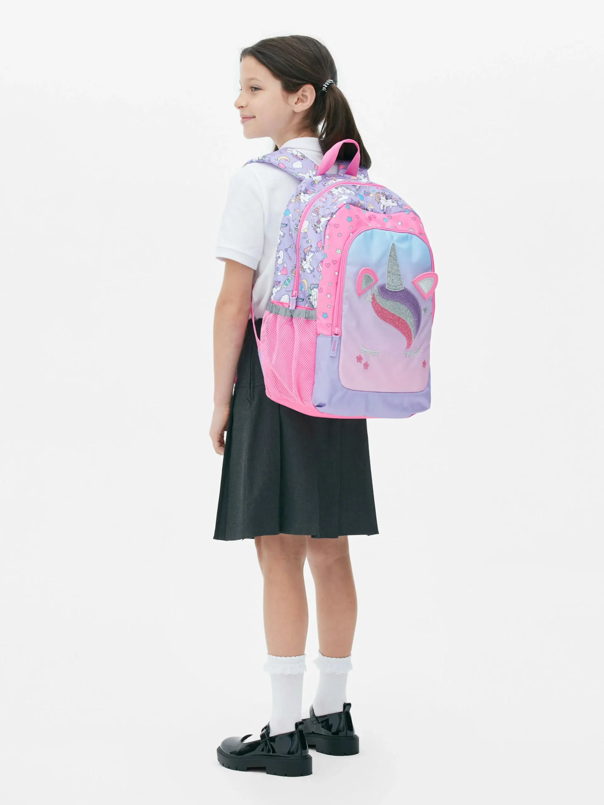 Clearance Schulrucksack Mit 3D-Einhorn-Design Kinder Taschen