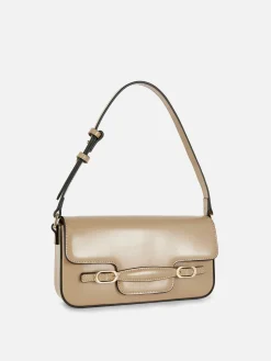 Hot Schultertasche Mit Zierschnallen Damen Taschen Und Portemonnaies