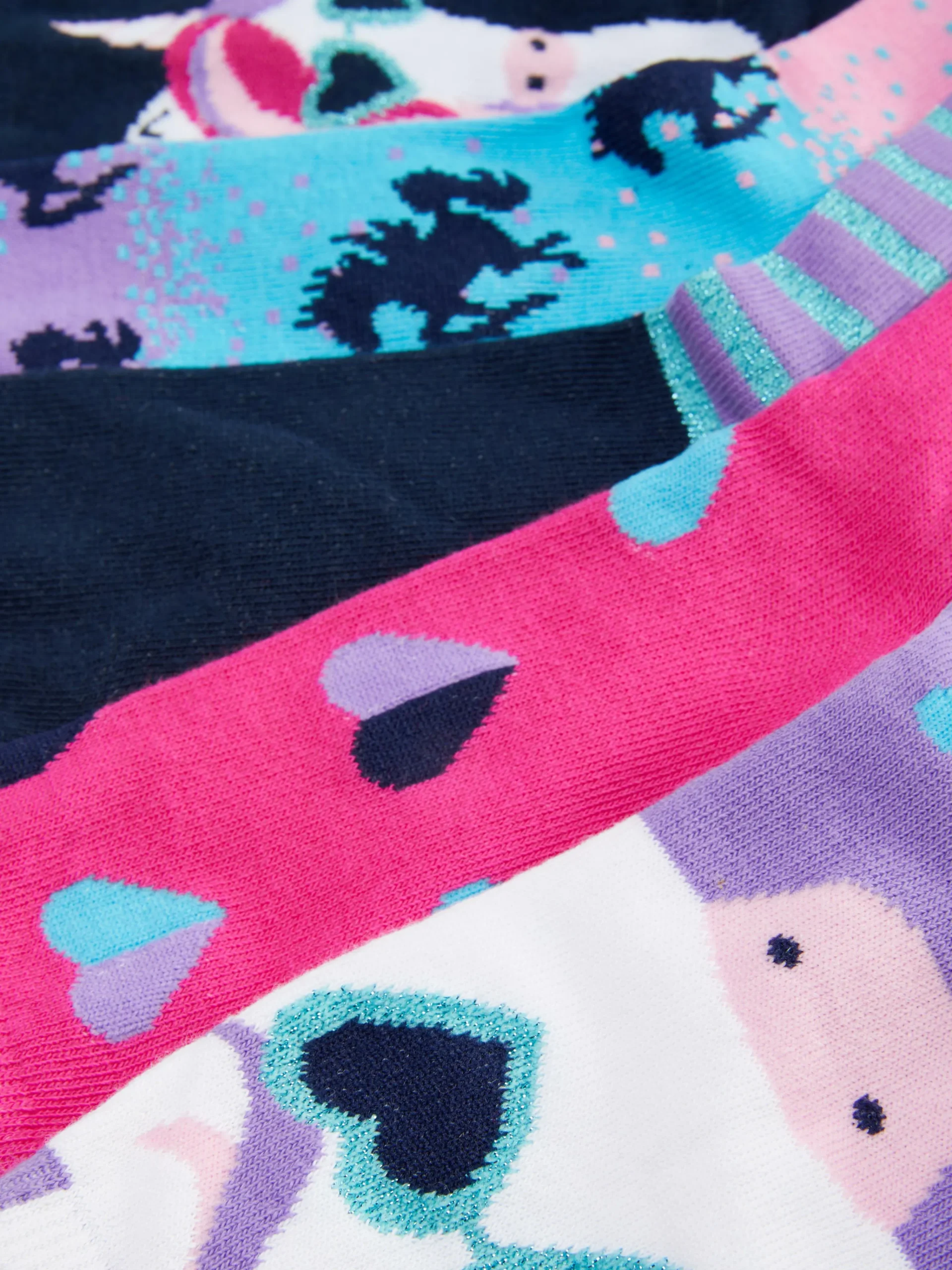 Sale Söckchen Mit Einhornmotiv, 5er-Pack Kinder Socken Und Strumpfhosen