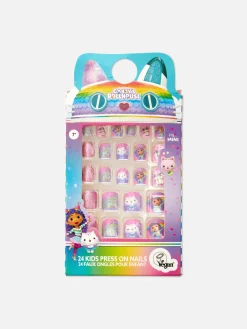 Discount Selbstklebende „Gabby's Dollhouse“ Kunstnägel Kunstnägel