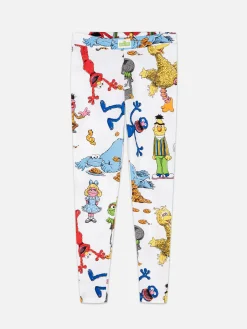 Discount „Sesamstraße“ Schlafanzugleggings Damen Schlafanzughosen