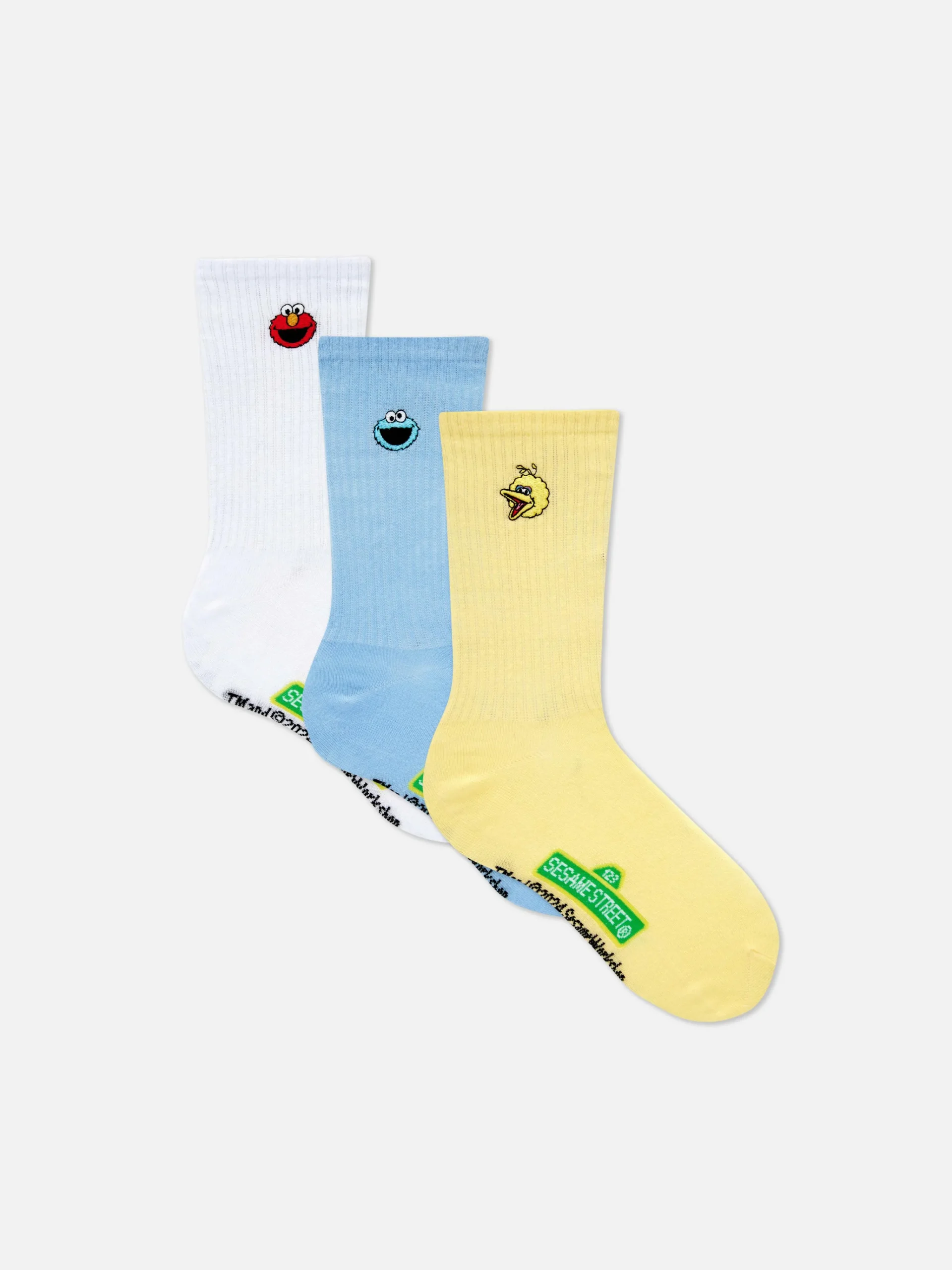 Clearance „Sesamstraße“ Socken, 3er-Pack Damen Socken