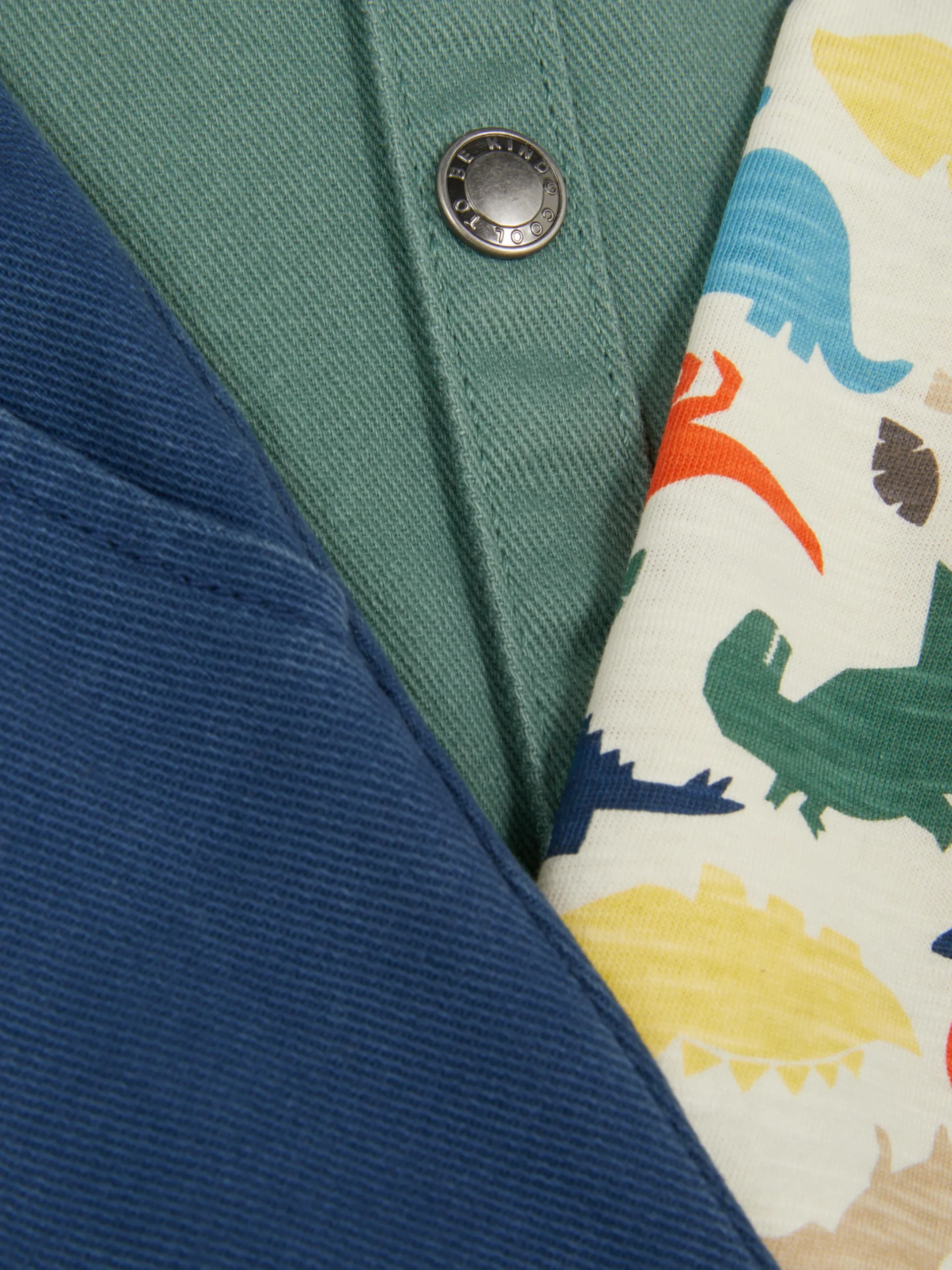 Clearance Set Aus Dinosaurier-T-Shirt, Chinohose Und Hemdjacke Sets Und Outfits