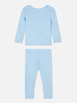 Set Aus Geripptem T-Shirt Und Leggings Sets Und Outfits