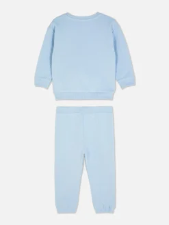 Hot Set Aus Strukturiertem Sweatshirt Und Jogginghose Sets Und Outfits