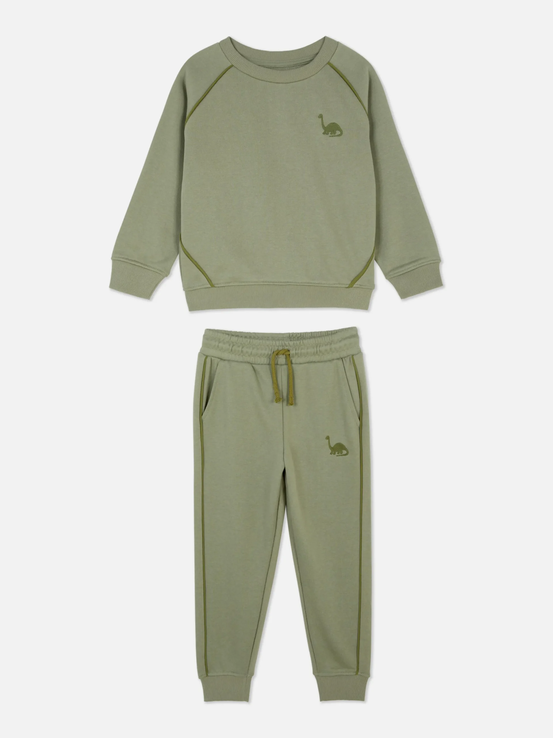 Outlet Set Aus Sweatshirt Und Jogginghose Im Dinosaurier-Design Kinder Sets Und Outfits