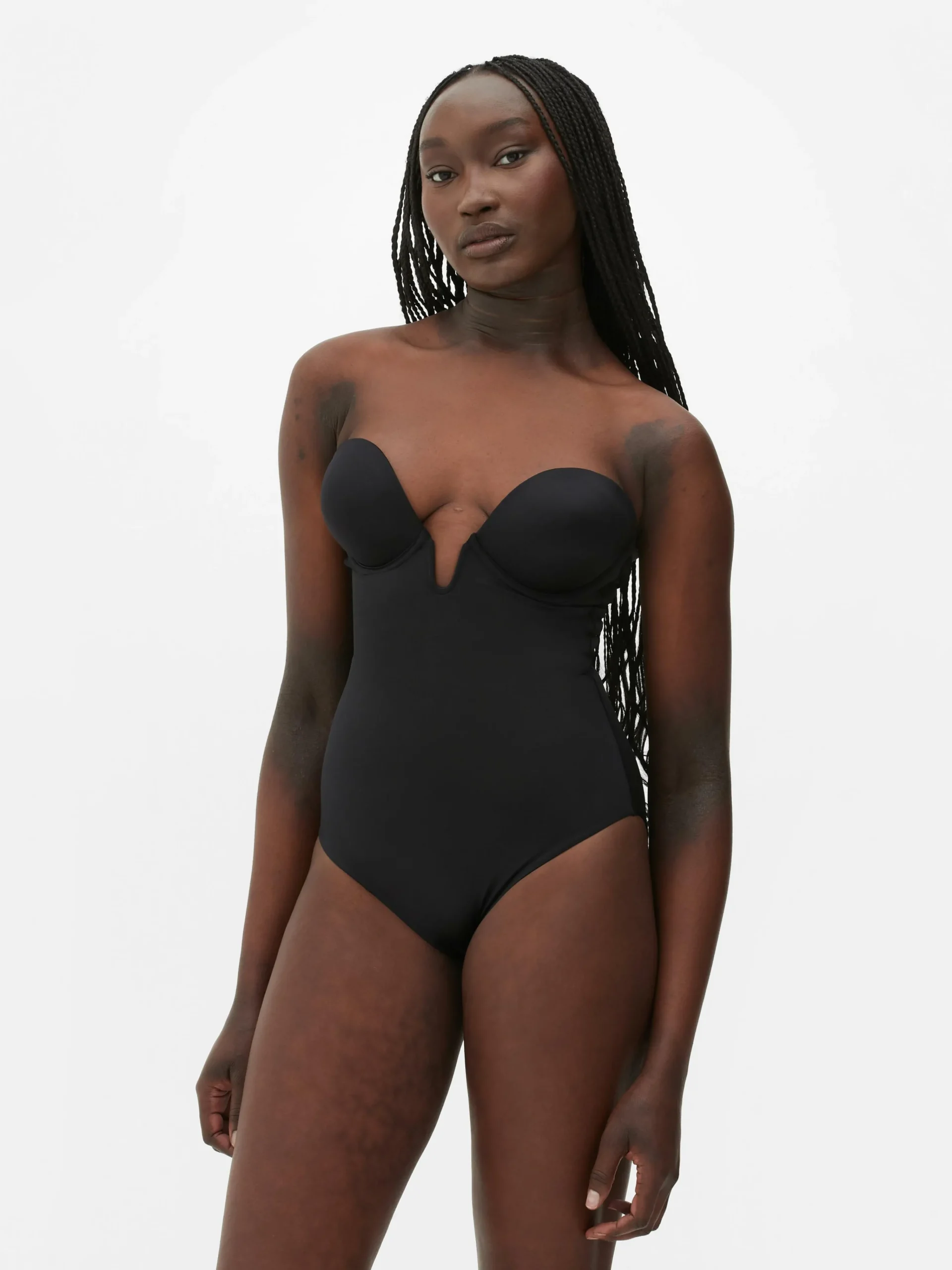 Shapewear-Body Mit Körbchen Und Tiefem Ausschnitt Damen Shapewear