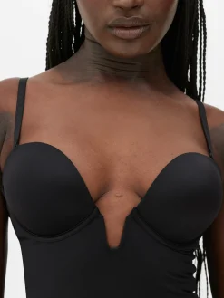 Shapewear-Body Mit Körbchen Und Tiefem Ausschnitt Damen Shapewear