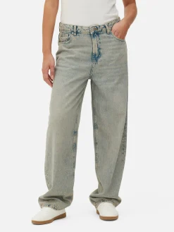 Clearance Skater-Jeans Im Used-Look Damen Jeans