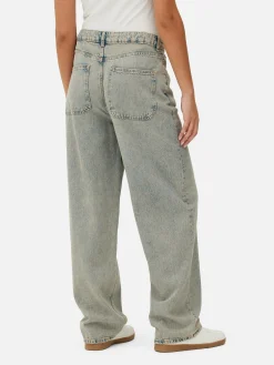 Clearance Skater-Jeans Im Used-Look Damen Jeans