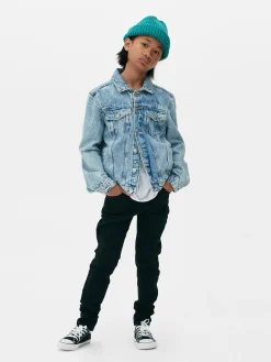 Skinny Jeans Aus Twill Kinder Jeans