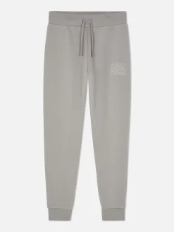 Online Skinny-Fit-Jogginghose Mit Grafik Damen Jogginghosen