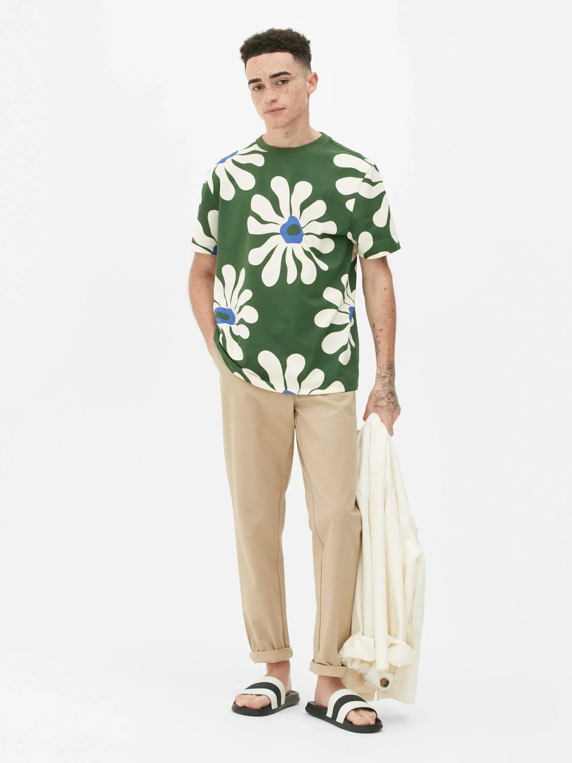 Slim Fit Stretch-Chinos Herren Hosen