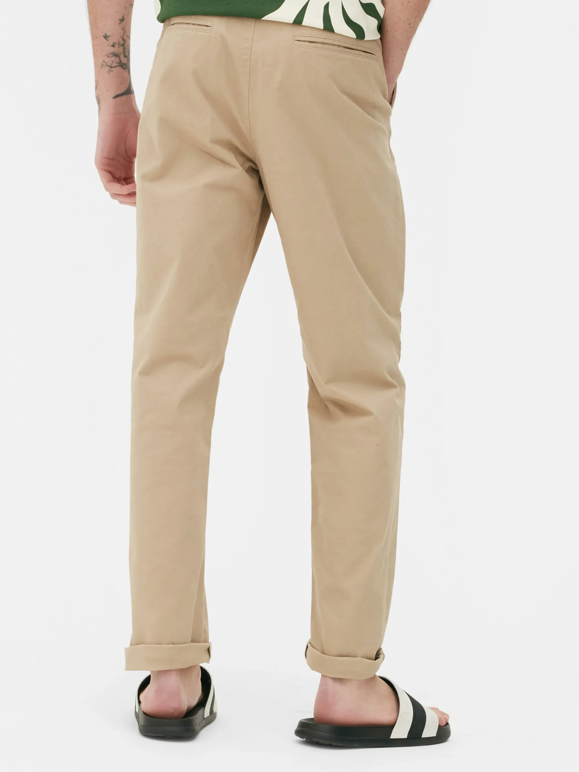 Slim Fit Stretch-Chinos Herren Hosen