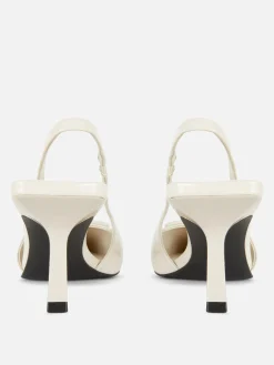 Outlet Slingback-Pumps Mit Kitten-Heel Damen Gothic-Kleidung|Heels